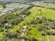 Aerial view showing house and surrounding land at 12631 Hobson Simmons Rd, Lithia, FL 33547