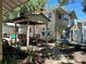 Backyard with patio, pergola and view of house at 1435 29Th N Ave, St Petersburg, FL 33704
