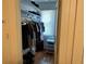 Walk-in closet with ample shelving and hanging space at 1435 29Th N Ave, St Petersburg, FL 33704