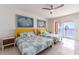 Guest bedroom with two twin beds and ocean views at 16500 Gulf Blvd # 352, North Redington Beach, FL 33708