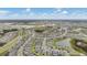 Aerial view of a large Primary-planned community with various amenities at 31867 Magna Gulf Loop, San Antonio, FL 33576