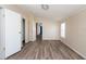 Bedroom with access to bathroom and closet at 38029 Leondias Dr, Zephyrhills, FL 33542