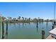 Picturesque canal view highlighting deep water access and the tranquil waterfront lifestyle at 4380 44Th S St, St Petersburg, FL 33711