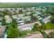 Aerial view of community with waterfront access at 131 114Th Ne Ter # 131, St Petersburg, FL 33716