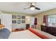Spacious bedroom with a comfortable bed and en-suite bathroom at 18675 Us Highway 19 N # 488, Clearwater, FL 33764