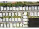 Bird's eye view of a mobile home community near the water at 18675 Us Highway 19 N # 488, Clearwater, FL 33764