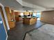 Kitchen featuring a large island and views of the water at 239 Punta Vista Dr, St Pete Beach, FL 33706