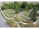 Aerial view of a pump track bike park at 4077 Broad Porch Run, Land O Lakes, FL 34638