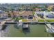 Waterfront property with private boat dock and canal access at 529 Johns Pass Ave, Madeira Beach, FL 33708