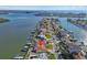 Waterfront property with private dock and boat lift at 529 Johns Pass Ave, Madeira Beach, FL 33708