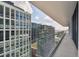 Spacious balcony with city views at 1000 Water St # 1702, Tampa, FL 33602