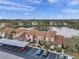 Aerial view of condo community at 3840 Staysail Ln # 3840, Holiday, FL 34691