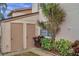 Private storage area with double doors at 3840 Staysail Ln # 3840, Holiday, FL 34691