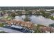 Wide aerial view of community at 3840 Staysail Ln # 3840, Holiday, FL 34691