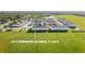Wide aerial view of community of townhouses at 5315 Companion Ln, Tampa, FL 33619