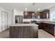 Modern kitchen with stainless steel appliances and island at 5315 Companion Ln, Tampa, FL 33619