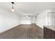 Open concept living room with hardwood floors at 5315 Companion Ln, Tampa, FL 33619