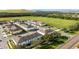 Aerial view of townhouses and surrounding landscape at 5315 Companion Ln, Tampa, FL 33619