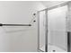 Clean bathroom with a shower stall and modern fixtures at 5315 Companion Ln, Tampa, FL 33619