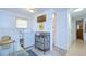 Laundry room with washer, dryer, and storage at 5330 Vera St, Zephyrhills, FL 33542