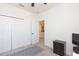 Spacious bedroom with double door closet and rug at 5625 Del Coronado Dr, Apollo Beach, FL 33572