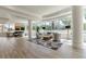 Spacious lobby with ample seating and large windows at 3507 Bayshore Blvd # 1003, Tampa, FL 33629