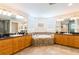 Elegant bathroom with double vanity and soaking tub at 3507 Bayshore Blvd # 1003, Tampa, FL 33629