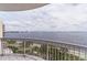 Stunning panoramic water view from private balcony at 3507 Bayshore Blvd # 1003, Tampa, FL 33629