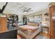 Bright bedroom with a king-size bed and ample closet space at 3715 W Santiago St, Tampa, FL 33629
