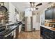 Well-equipped kitchen with stainless steel appliances and ample counter space at 3715 W Santiago St, Tampa, FL 33629