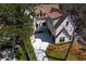 Aerial view of a stunning two-story home with a modern farmhouse design at 4633 W Lowell Ave, Tampa, FL 33629