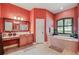 Elegant Primary bathroom featuring a large vanity and soaking tub at 10645 Plantation Bay Dr, Tampa, FL 33647