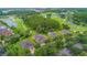 Aerial view of a house on a golf course community at 10645 Plantation Bay Dr, Tampa, FL 33647