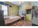 Charming bedroom with beach-themed mural and built-in desk at 10645 Plantation Bay Dr, Tampa, FL 33647