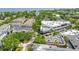 Aerial view capturing condo's prime location near popular restaurants in a thriving urban center at 403 S Oregon Ave, Tampa, FL 33606