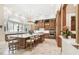 Gourmet kitchen with large island and stainless steel appliances at 602 Guisando De Avila, Tampa, FL 33613