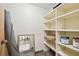 Storage room with shelving and plenty of space for items at 36750 Us Highway 19 N # 03127, Palm Harbor, FL 34684