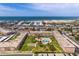 Aerial view showcasing building near the beach at 6363 Gulf Winds Dr # 437, St Pete Beach, FL 33706