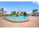 Inviting community pool with ample deck space at 6363 Gulf Winds Dr # 437, St Pete Beach, FL 33706