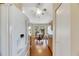 Kitchen with wood cabinets and view to dining area at 719 Winterbrooke Way, Sun City Center, FL 33573