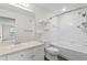 Bathroom with bathtub, toilet, and vanity at 18001 Richmond Place Dr # 734, Tampa, FL 33647