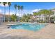 Inviting community pool with plenty of space for swimming and relaxing at 18001 Richmond Place Dr # 734, Tampa, FL 33647