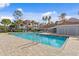 Community pool with a large deck and plenty of space for relaxing at 18001 Richmond Place Dr # 734, Tampa, FL 33647