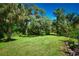 Spacious backyard with lush vegetation at 3204 Stagecoach Trl, Wimauma, FL 33598