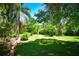 Expansive grassy backyard, perfect for outdoor recreation and relaxation at 3204 Stagecoach Trl, Wimauma, FL 33598