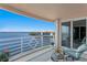 Relaxing balcony with stunning water views and seating at 4993 Bacopa S Ln # 705, St Petersburg, FL 33715