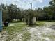 Spacious backyard with shed and trees at 11911 Rhodine Rd, Riverview, FL 33579