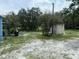 Spacious backyard with shed and trees at 11911 Rhodine Rd, Riverview, FL 33579