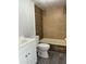 Clean bathroom with tub and tiled walls at 11911 Rhodine Rd, Riverview, FL 33579