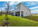 Exterior view of house and backyard at 16701 Maude Dr, Wimauma, FL 33598